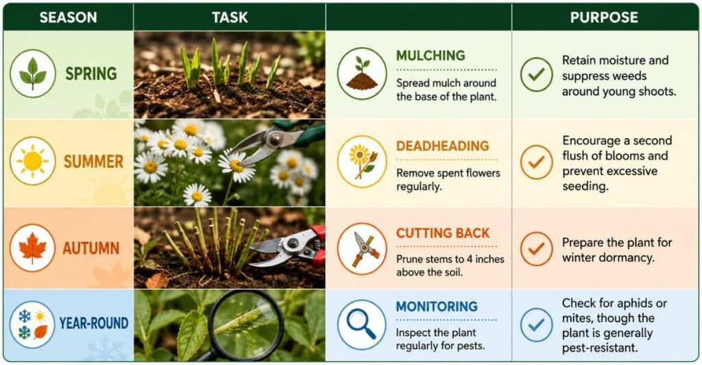 Maintenance Schedule for Optimal Growth