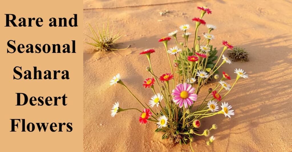 Rare and Seasonal Sahara Desert Flowers