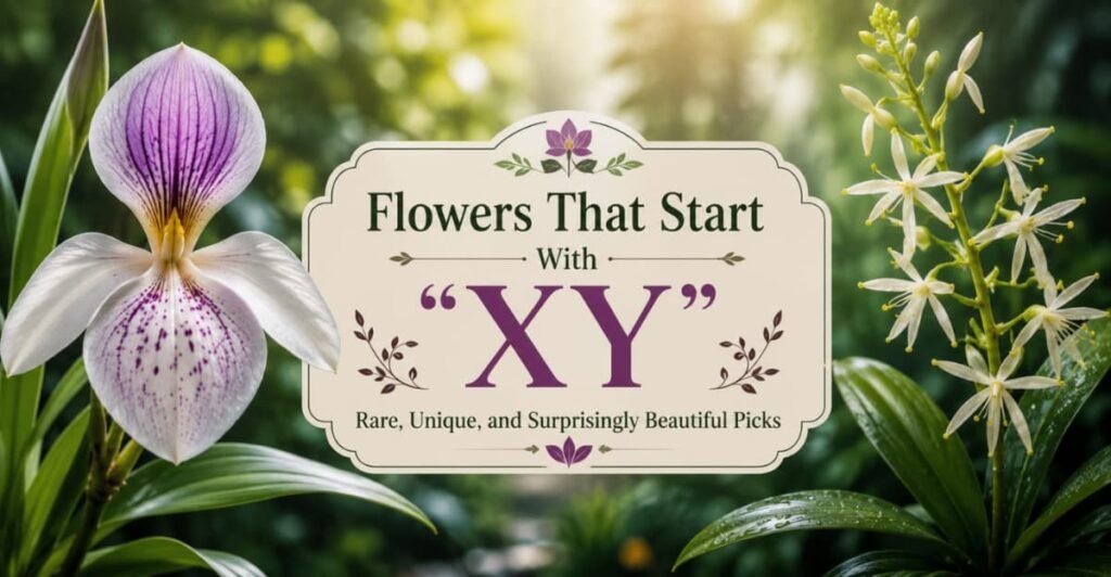 Flowers That Start With XY