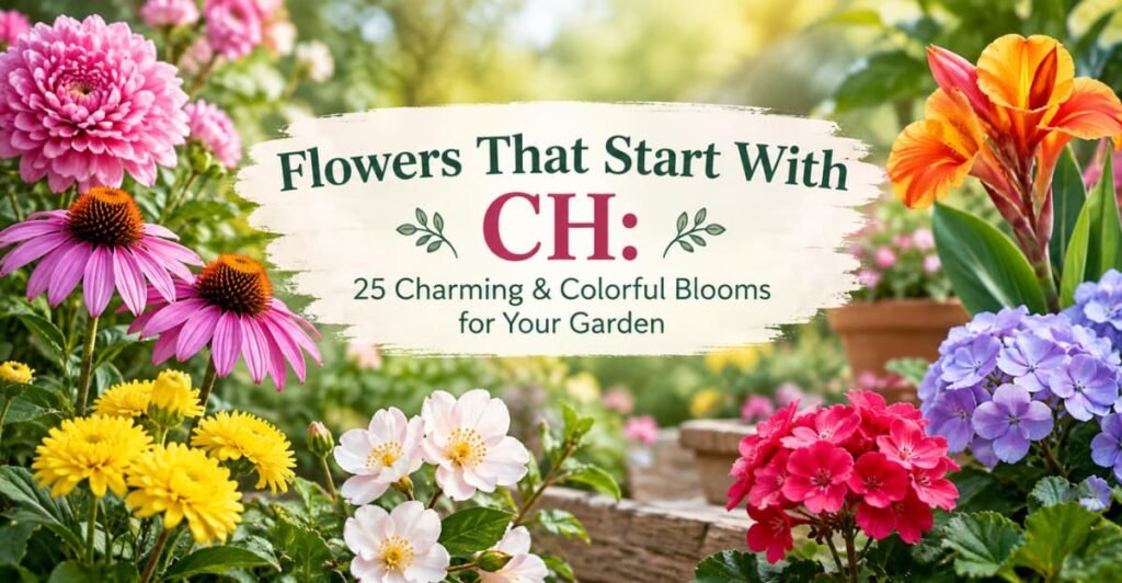 Flowers that start with CH