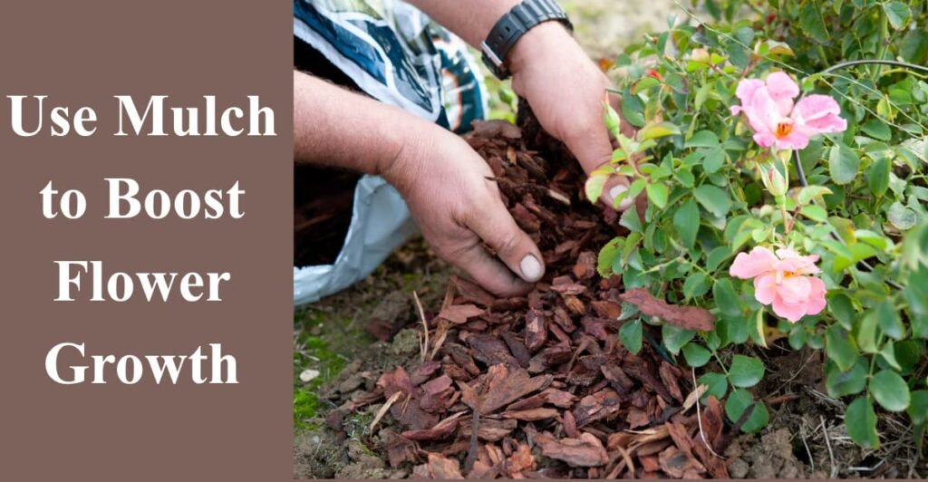 Use Mulch to Boost Flower Growth