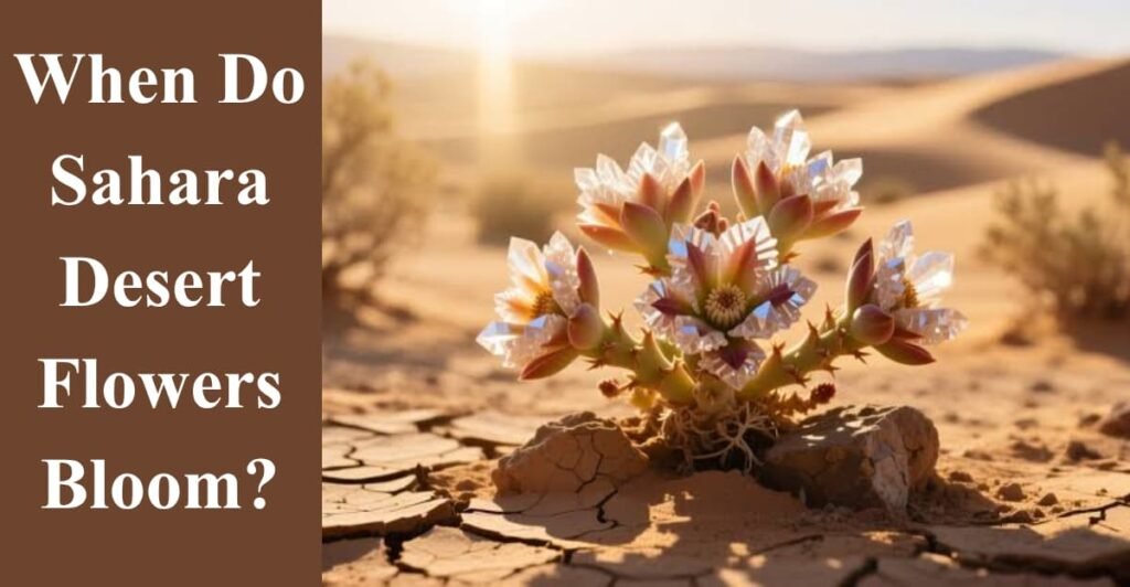 When Do Sahara Desert Flowers Bloom?