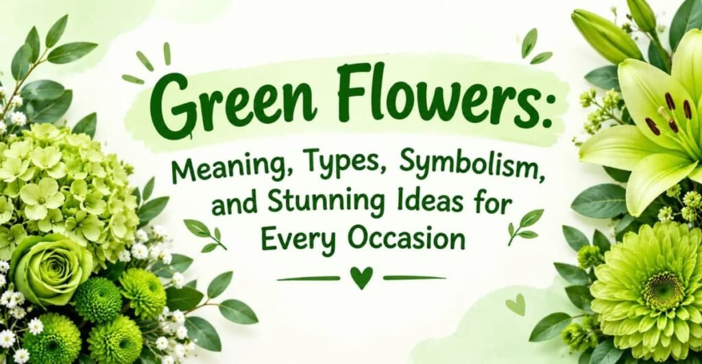 green flowers